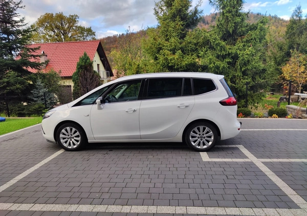 Opel Zafira cena 37000 przebieg: 248674, rok produkcji 2014 z Kańczuga małe 254